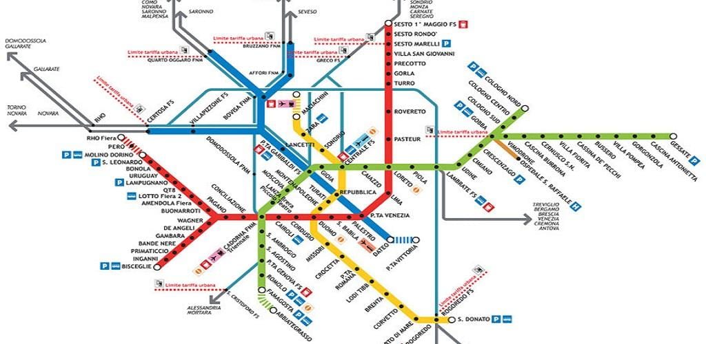 cső térkép milano