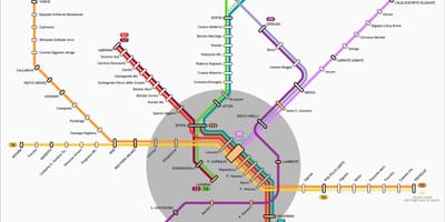 Térkép milan árutovábbítási 