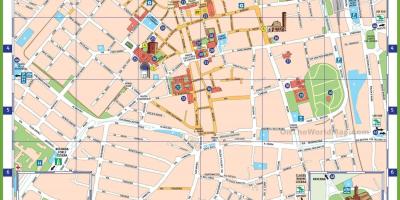 Milánó olaszország látnivalók térkép