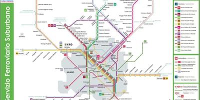 Térkép trenord
